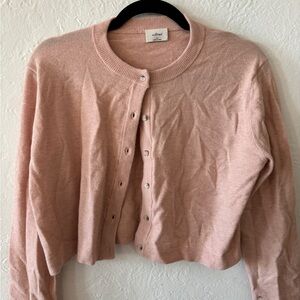 Aritzia size XS baby pink sweater